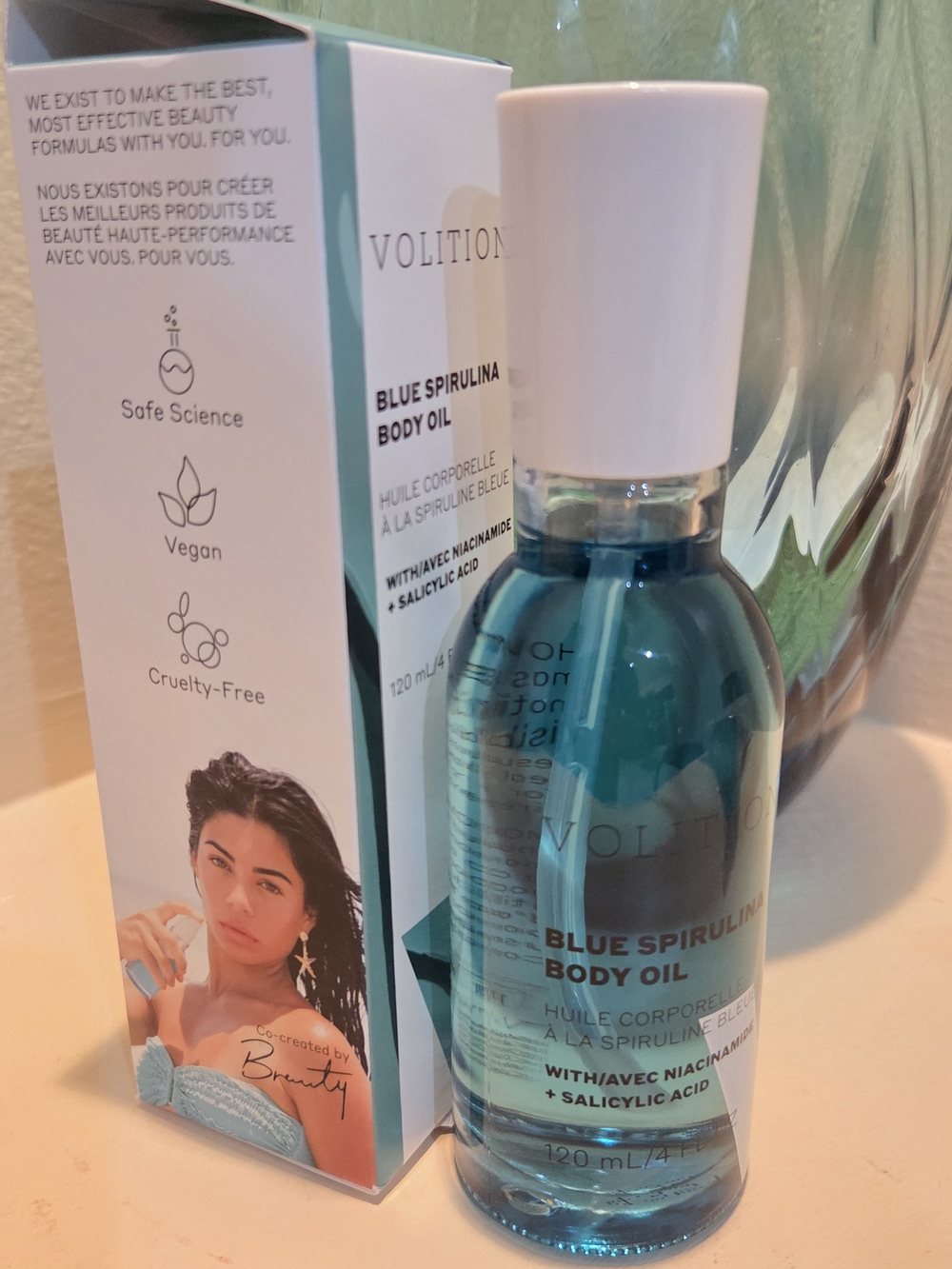 Volition Blue Spirulina Body Oil (4 oz)